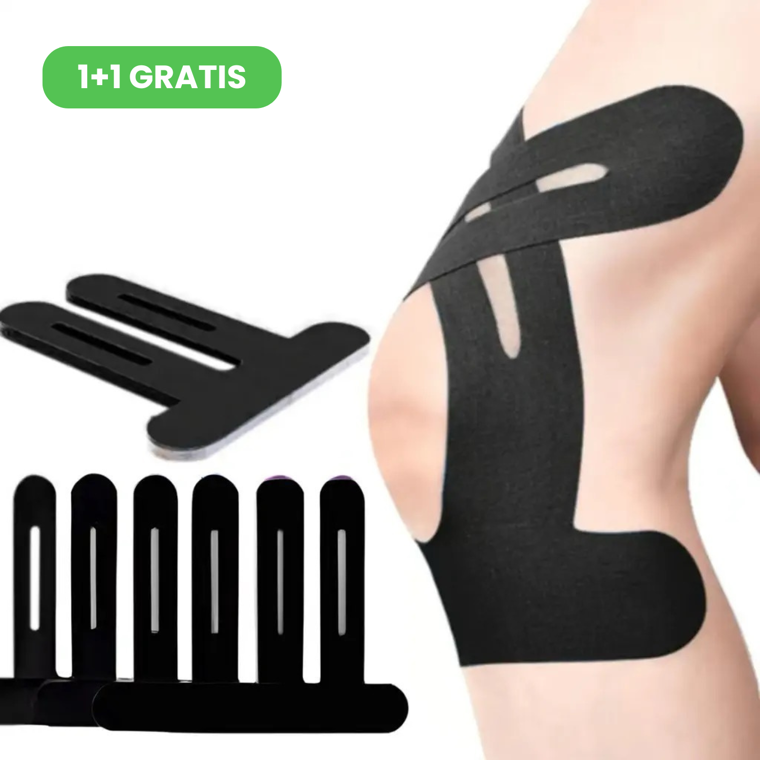 Térd kinesiology tapasz (10 db) KINOTAPE 1+1 GRATIS